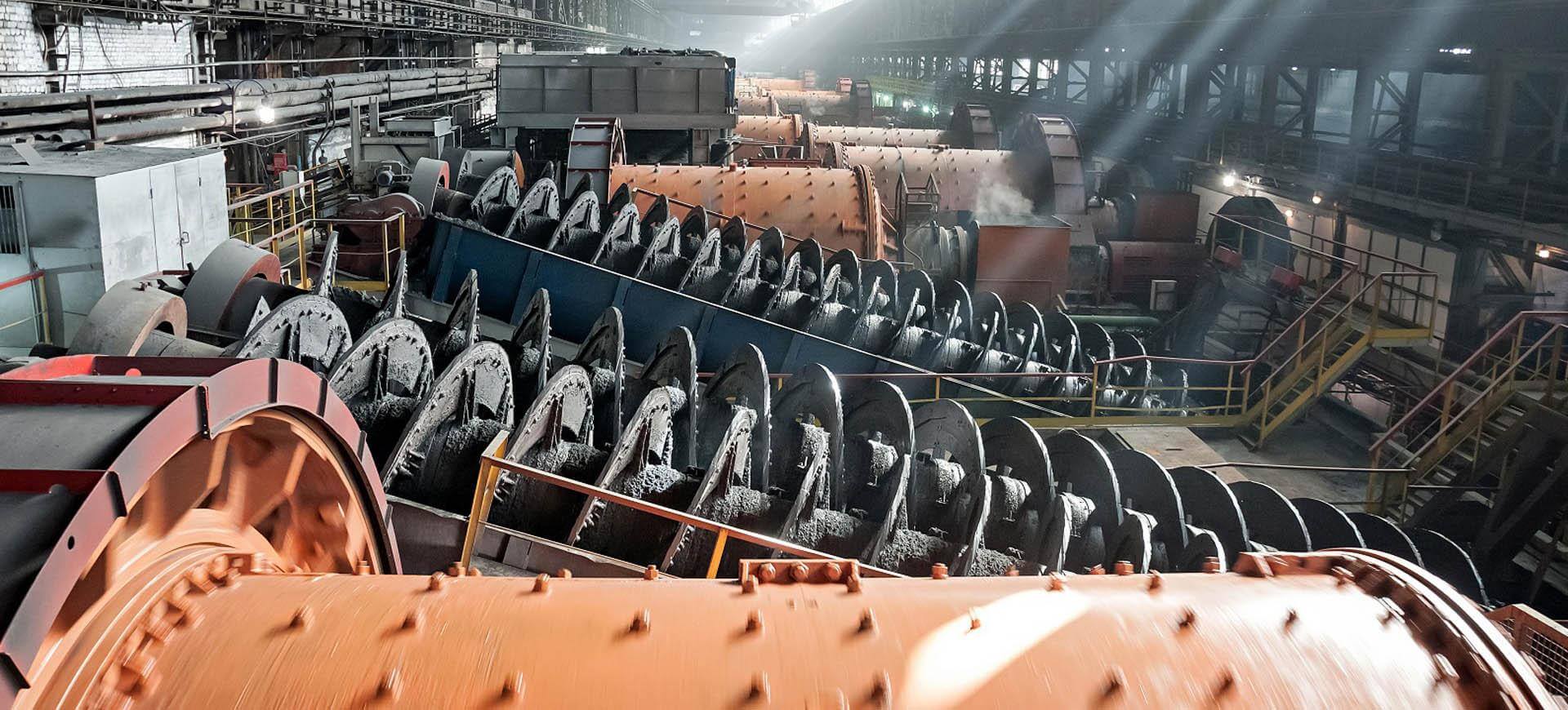Optimized production technology  in ore plant